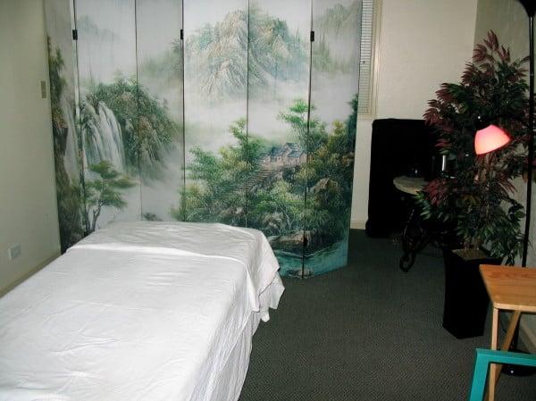Our massage room