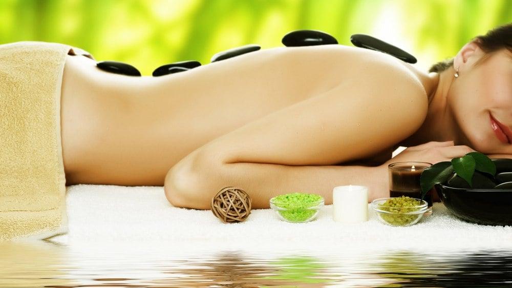 Hot stone massage